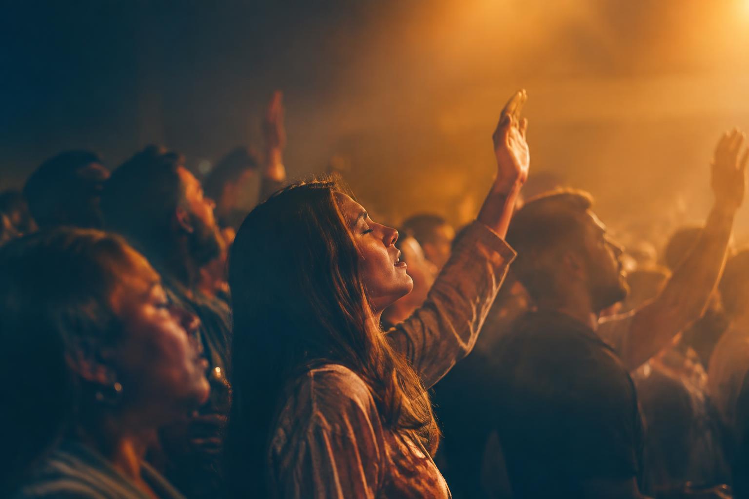VII gathering in worship